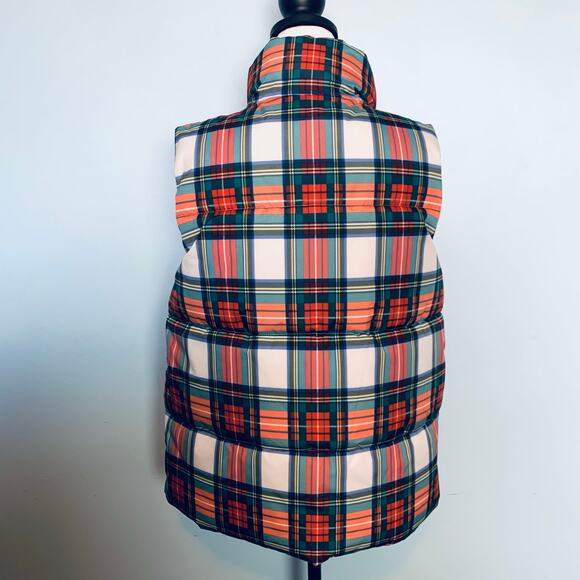 J. Crew Stewart Tartan Signature Puffer Vest - Picture 4 of 14